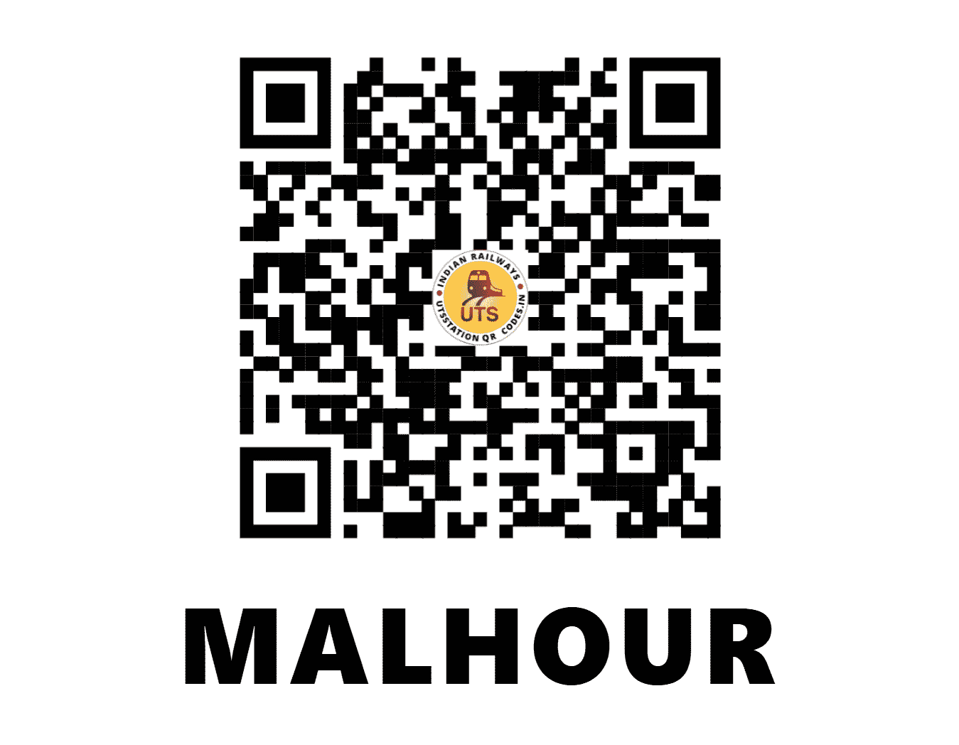 UTS QR Code for MALHOUR - ML - NR (UTTAR PRADESH)